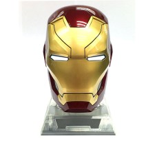 Captain America Civil War Bluetooth Speaker 1/1 Iron Man Mark XLVI Helmet 26 cm